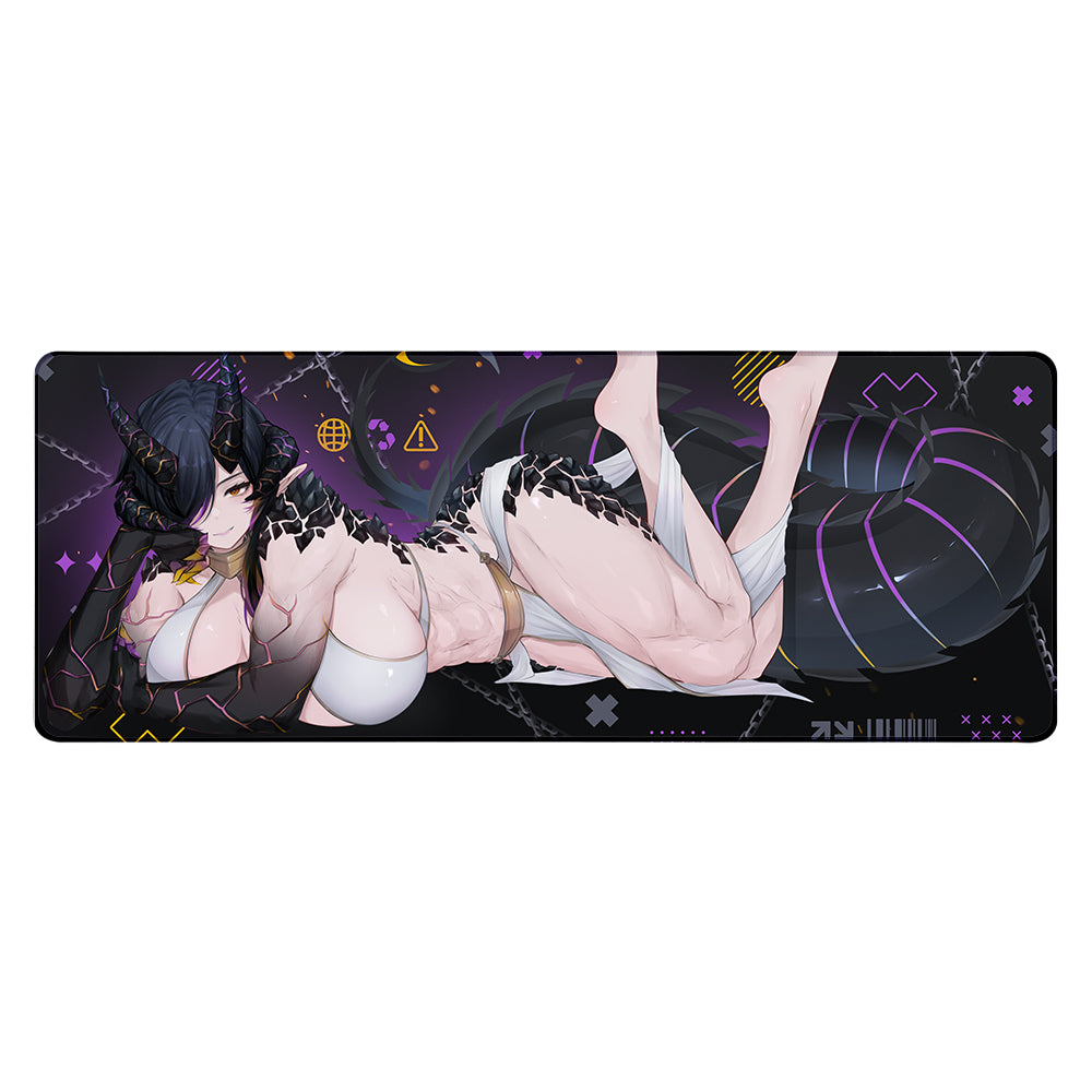 Tsumakki "Draconic Muscle Mommy" XL Mousepad