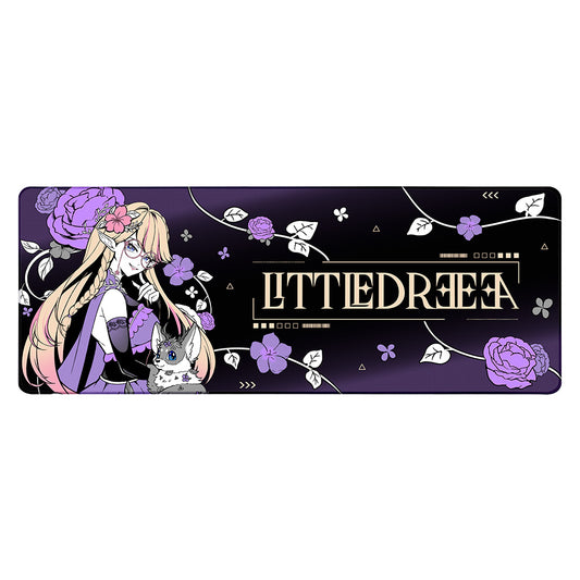 Littledreeea Floral XL Mousepad