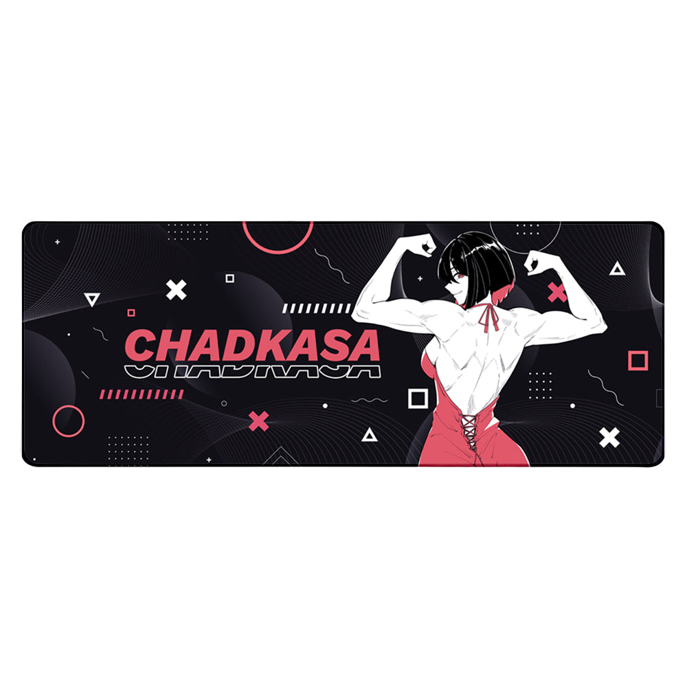 Chadkasa Flexing In Red XL Mousepad