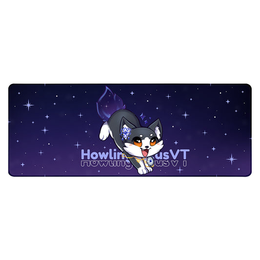 HowlingLotusVT "Moonlight Howl" XL Mousepad