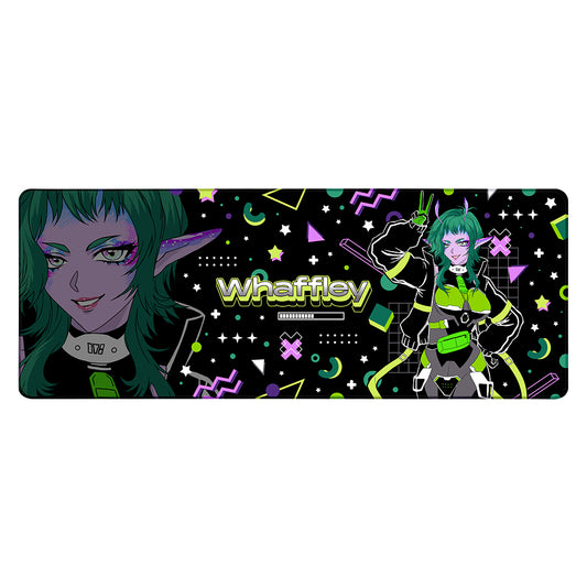Whaffley "Space Girl Bebop" XL Mousepad