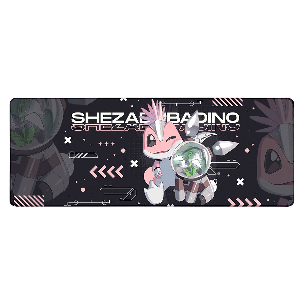Shezabubadino "Wren & Maia" XL Mousepad