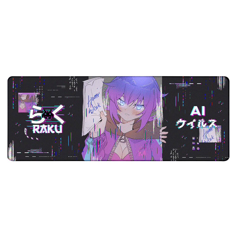 Raku Do Your Homework XL Mousepad