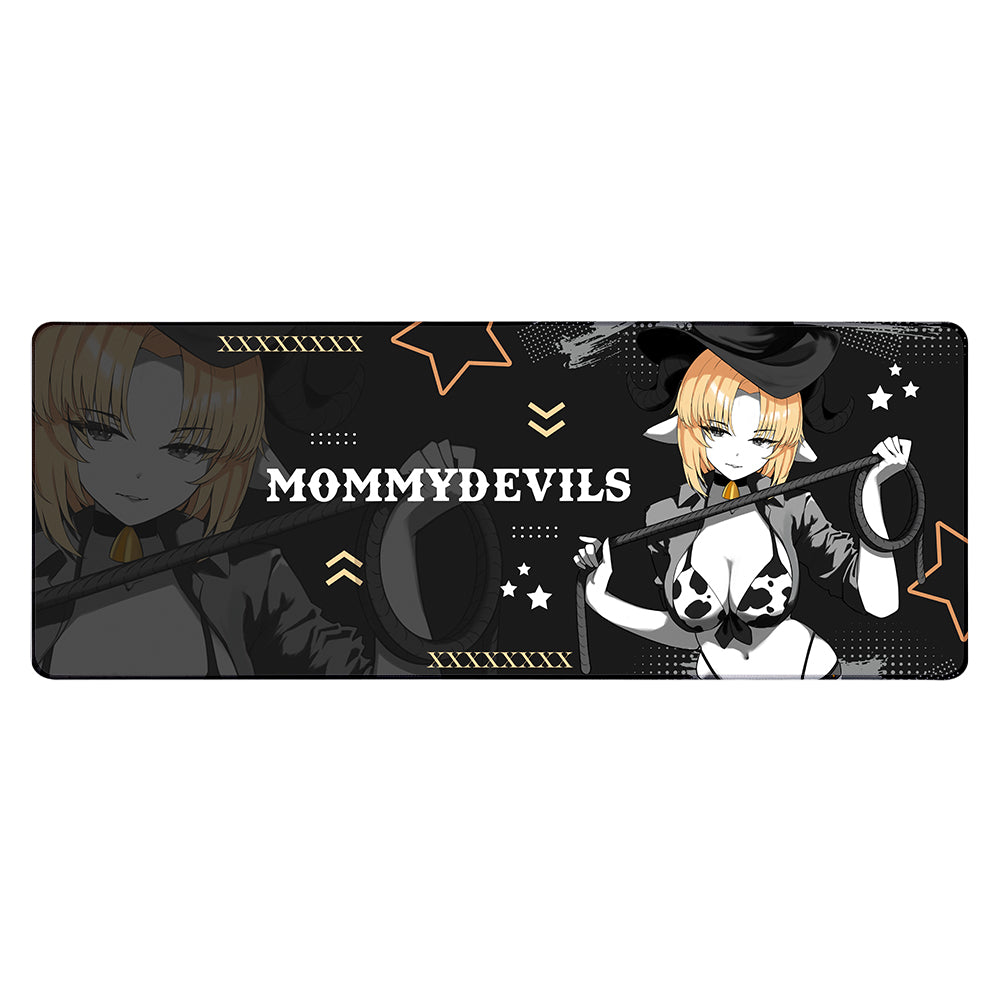 mommydevils Cowgirl Baphomet XL Mousepad