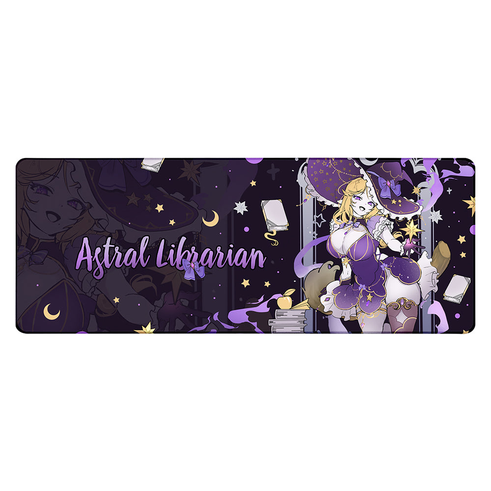 Sylvia Quinrel "Astral Librarian" XL Mousepad