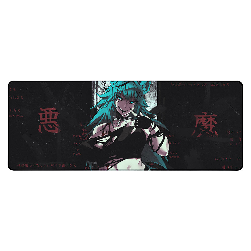 AkumaMikoVT Ominous Introductions XL Mousepad