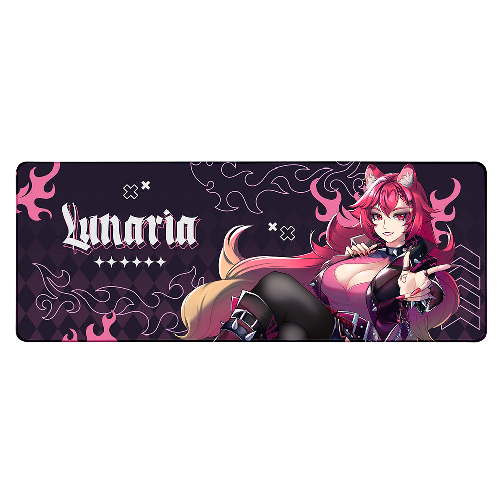 Lunaria Quimera Rosa XL Mousepad