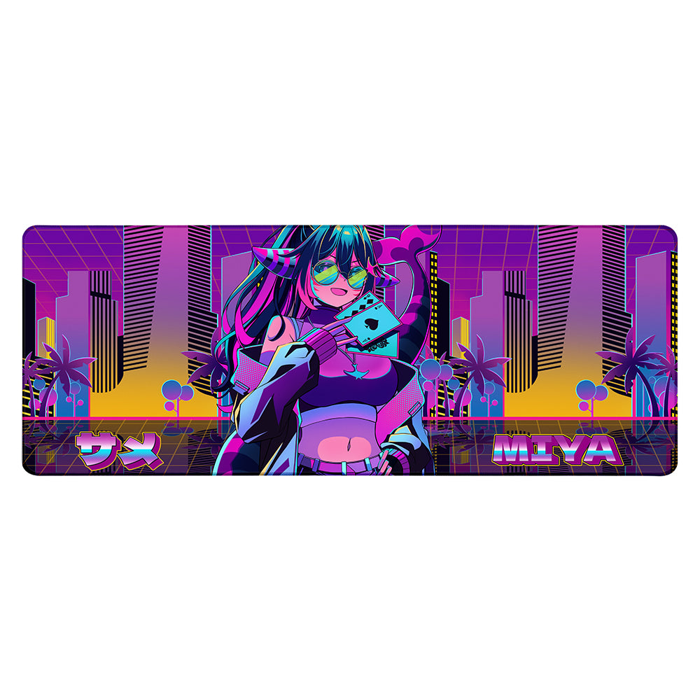 Miya_Mareena Vaporwave XL Mousepad