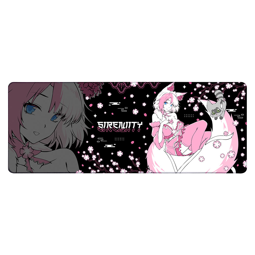 Sireniity "Sakura  Fox Maid" XL Mousepad