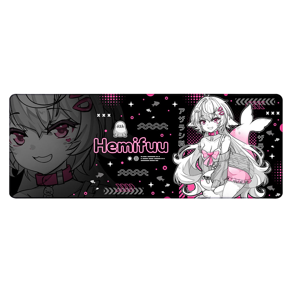 Hemifuu "Silly Ringed Seal" XL Mousepad