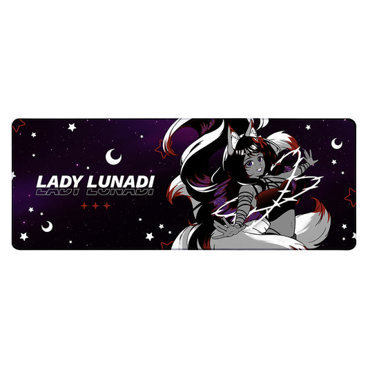The Lady Lunadi 'Galaxy Frolic' XL Deskmat