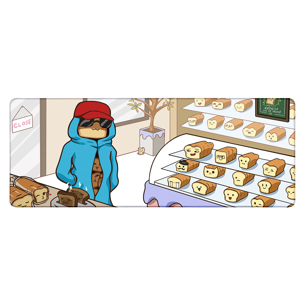 call_me_bread Bakery XL Mousepad