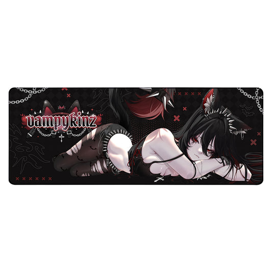 Vampykinz "Vampire Neko" XL Mousepad