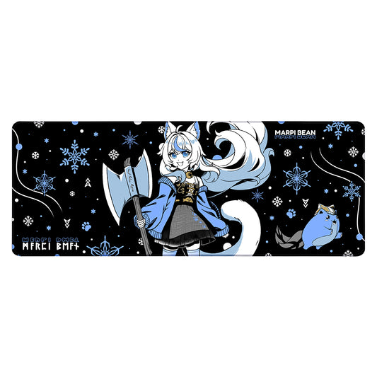 Maria 'Marpi' Bean "Icelandic Warriors" XL Mousepad