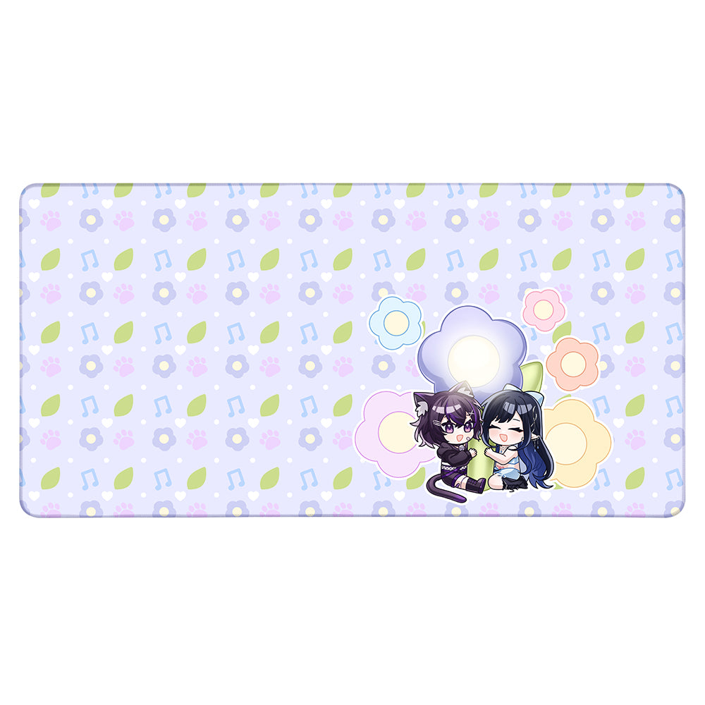 Lani and Plum's Flower Lamp XXL Mousepad