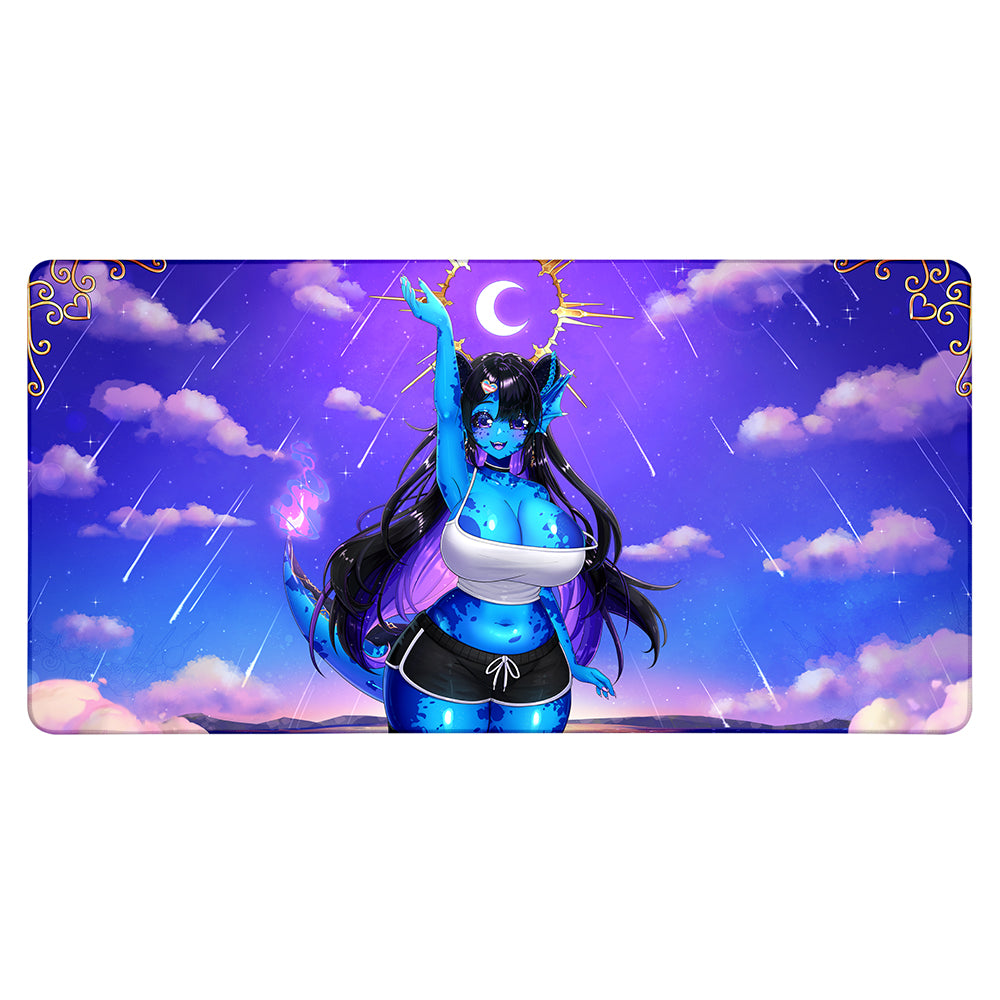 ChonkyLotus Meteor Showers XXL Mousepad
