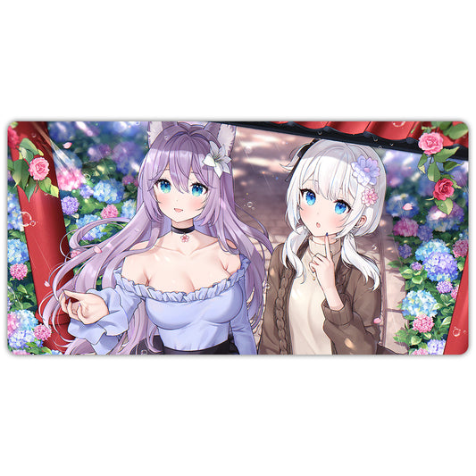 Kaioura & Joo Blooming Rain XXL Mousepad