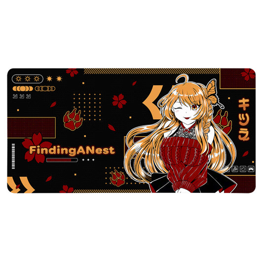 FindingANest Cozy Kitsune XXL Mousepad