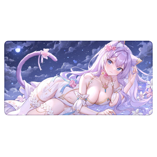 meowjennycat Moon & Stars XXL Mousepad