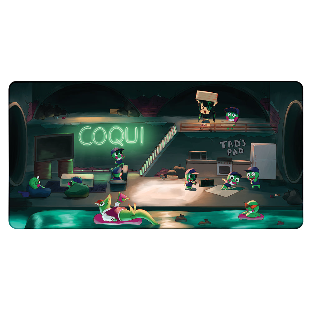 COQUI Gang Hideout XXL Mousepad