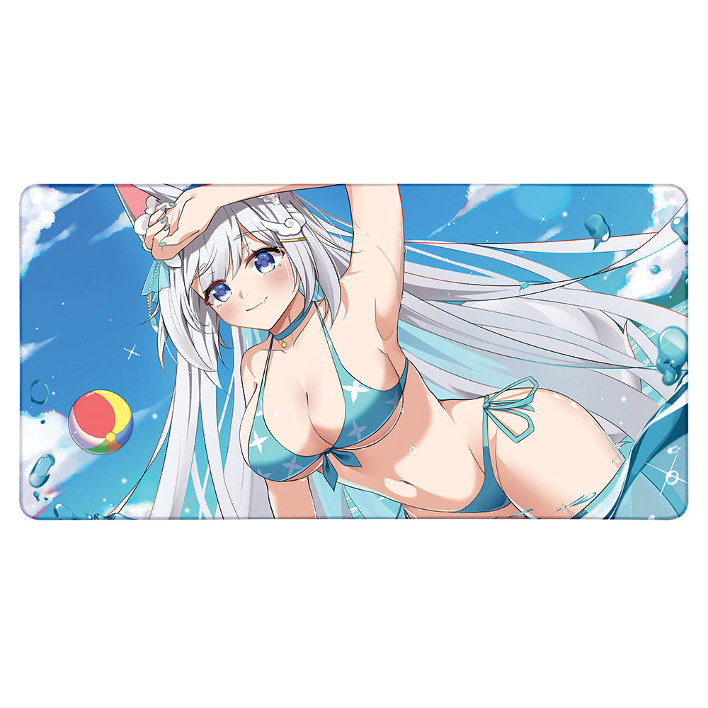 Vulpixsi Beach Day XXL Mousepad