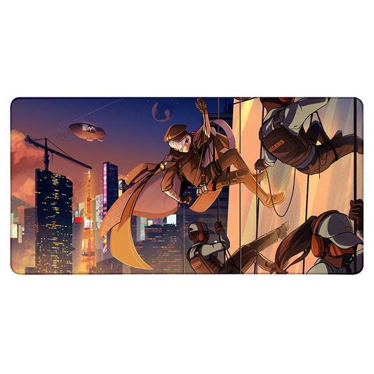 DannyDanchou Scaling the Wall XXL Mousepad