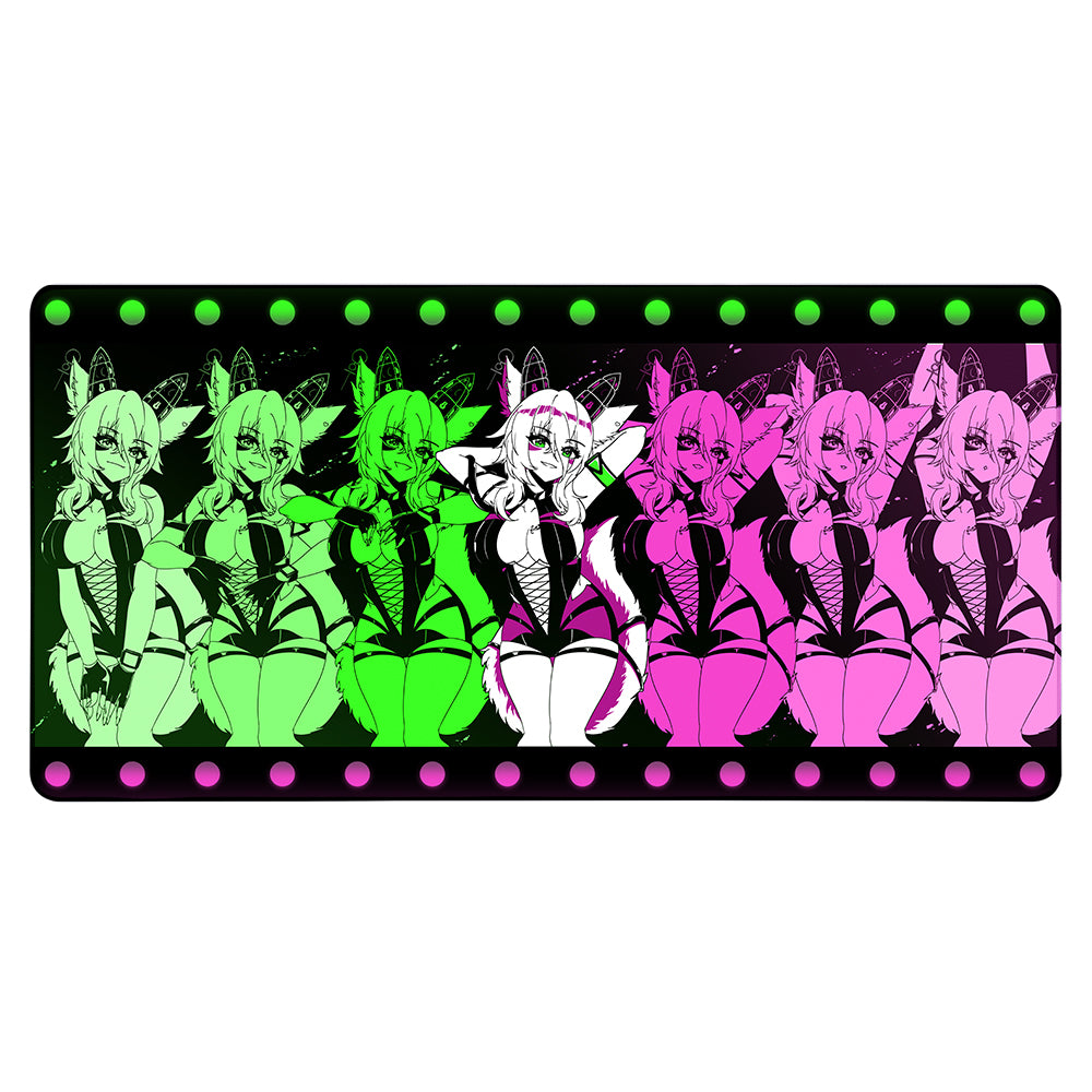 NichiVR Dance in Color XXL Mousepad