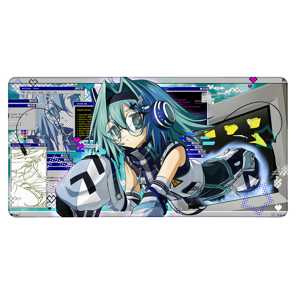 DuwiEXE "Ghost Virus" XXL Mousepad