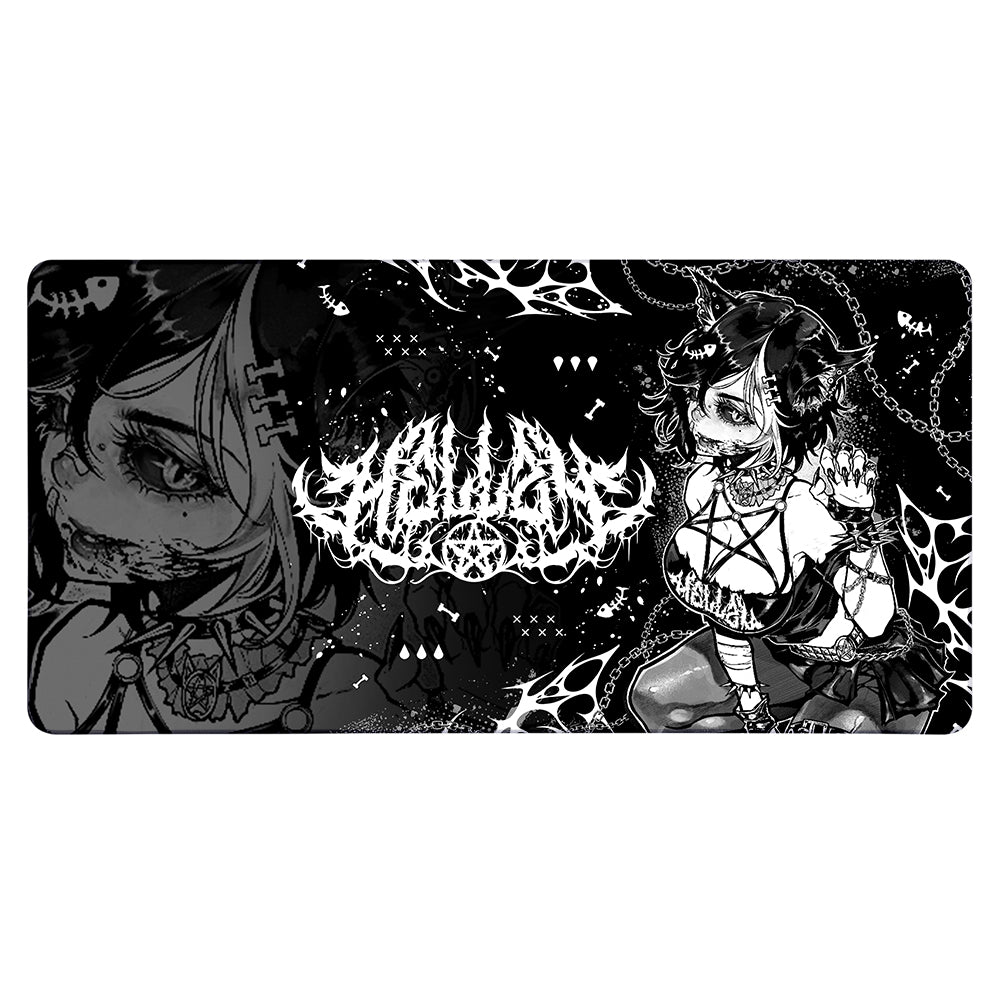 its_Hellzy "Demonic Cat" XXL Mousepad