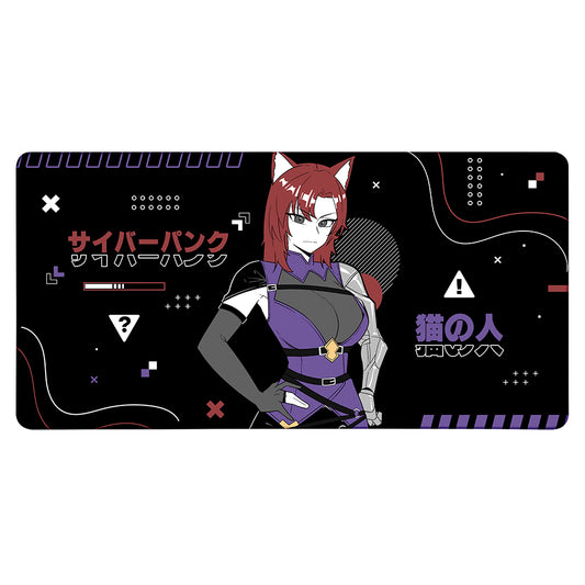 CyberCatVT CyberPunk XXL Mousepad