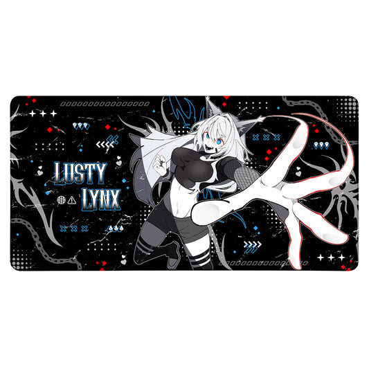 Lusty Lynx "Action Heroine" XXL mousepad