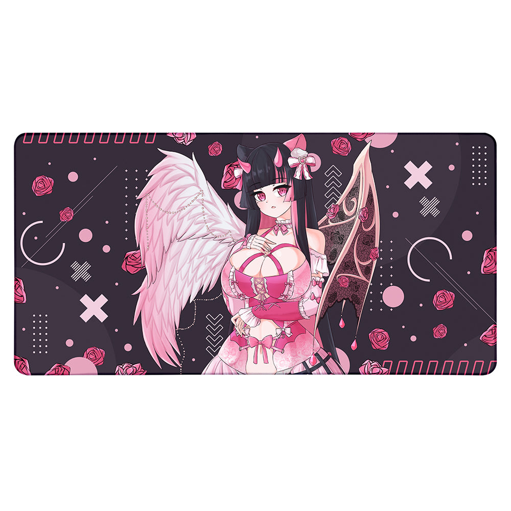 Dreammxy Roses and Pearls XXL Mousepad