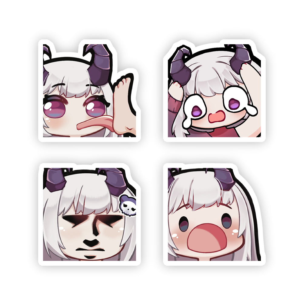 Xaela "Emotes" Sticker
