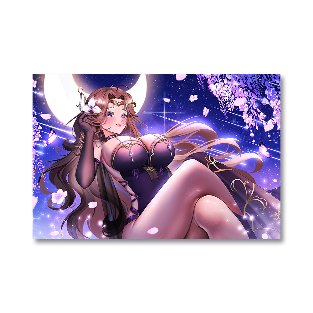 YesseniaVO Moon Goddess Poster