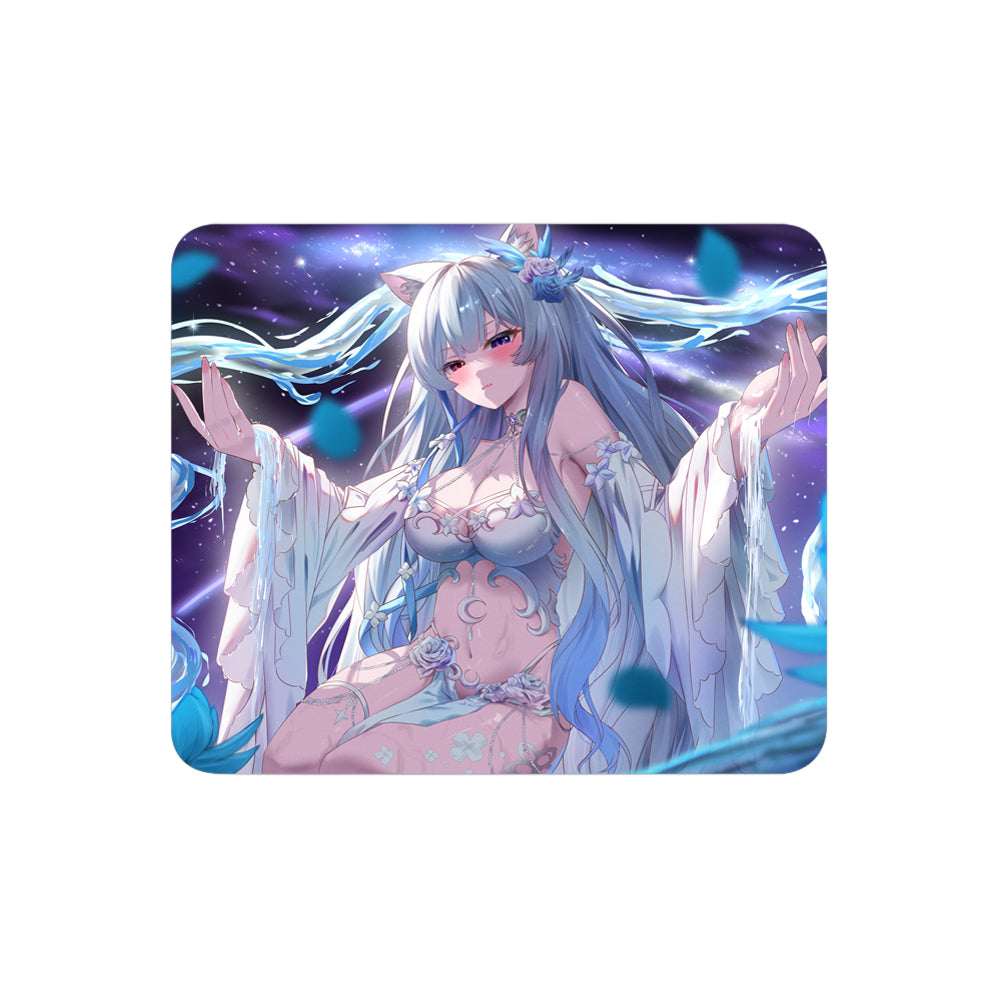 yueri "Moon Cat Goddess" Mousepad
