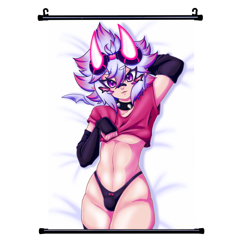 Yui Muma "Incubus Charm Front" Wall Scroll