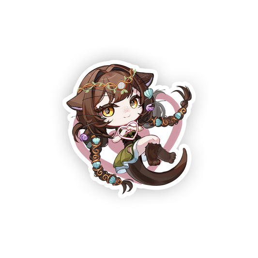 Yukaa Heart Sticker