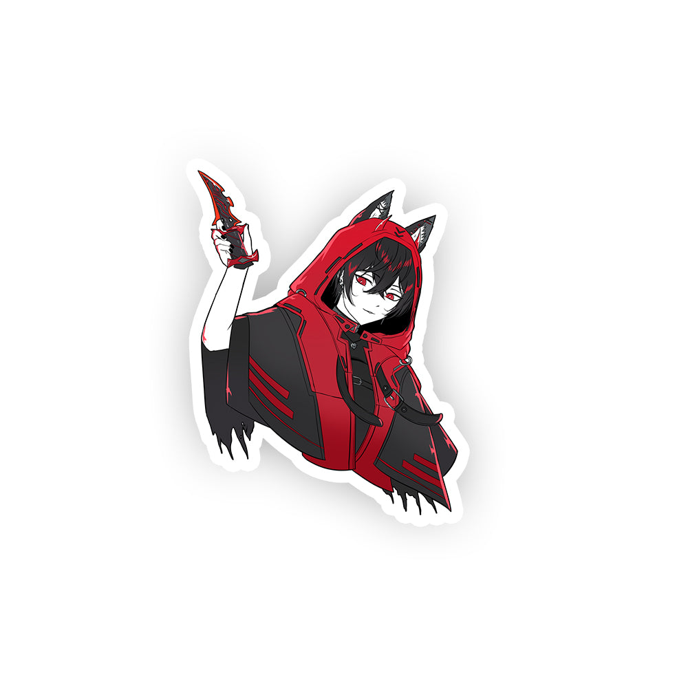 Yuu VT 'Ookami' Sticker