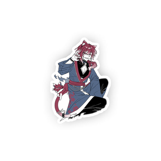 Yuuki Koubyou 'Catboy Magic' Sticker