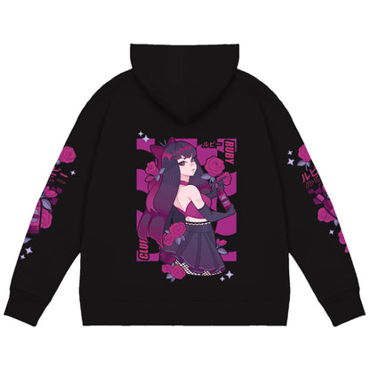 LUCIDIT.Y Ruby Club Zip Up Hoodie