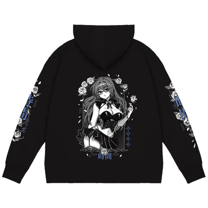 NomadicWhovian Waifu Zip Up Hoodie
