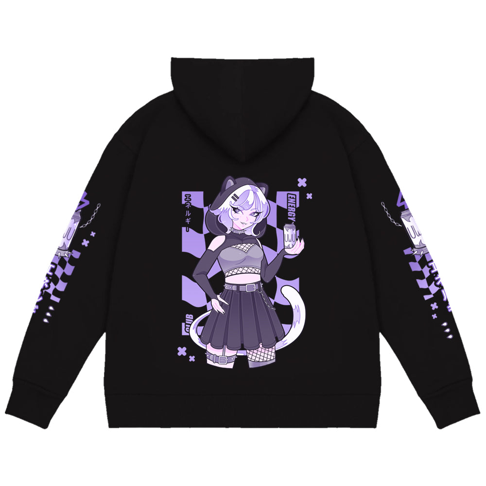 LUCIDIT.Y Energy Club Zip Up Hoodie