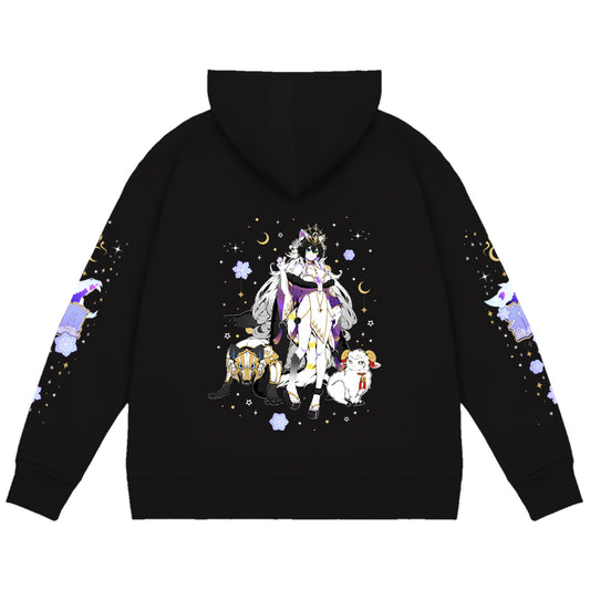 Winterwolve "Pup Knight, Winty, Sheep" Zip Up Hoodie