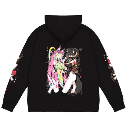 KitsuneNoTamashii Zip Up Hoodie