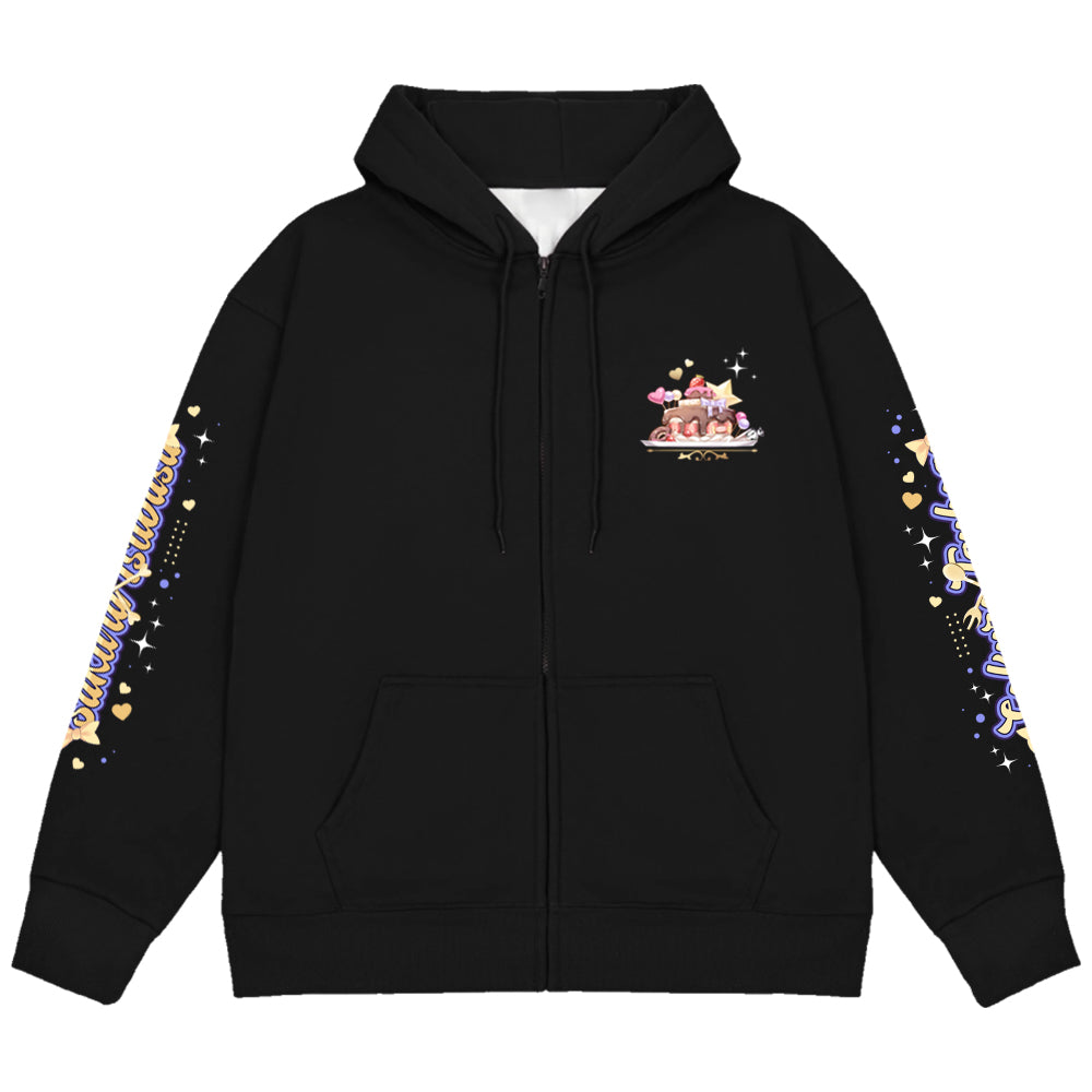 SakuraTsubasa Birthday Zip Up Hoodie