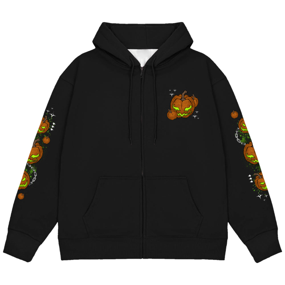 TheGourdie Welcome to the Graveyard Zip Up Hoodie