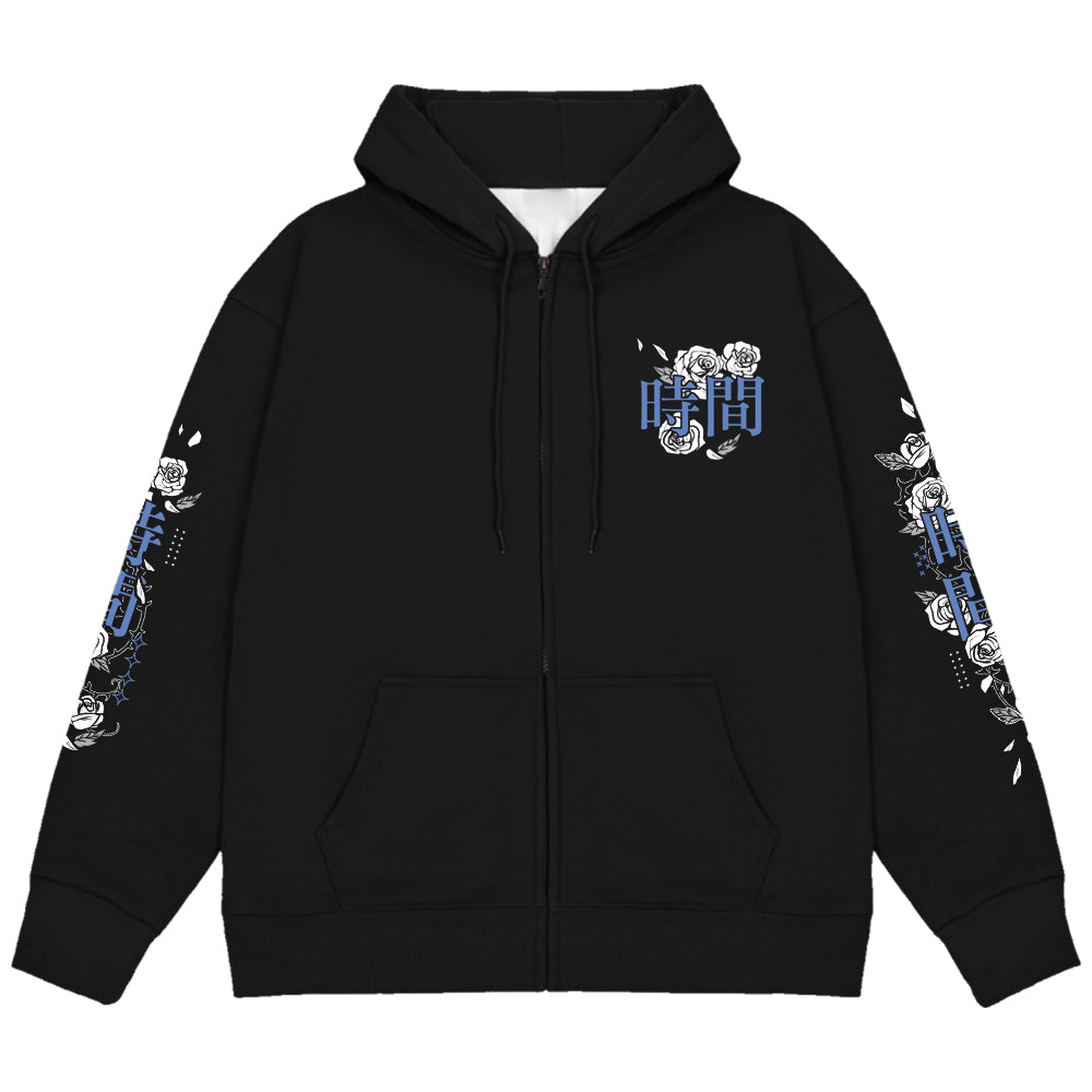 NomadicWhovian Waifu Zip Up Hoodie