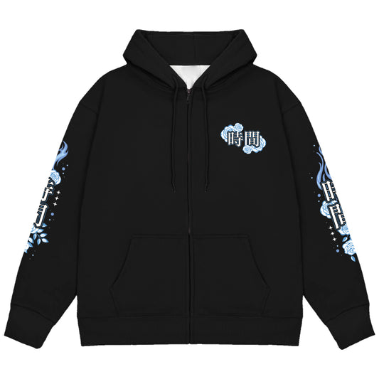 NomadicWhovian Silhouette Zip Up Hoodie