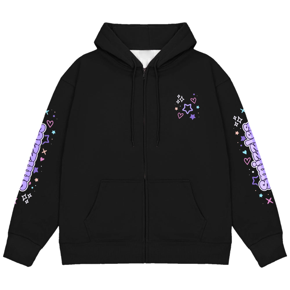 Smizzles Zip Up hoodie