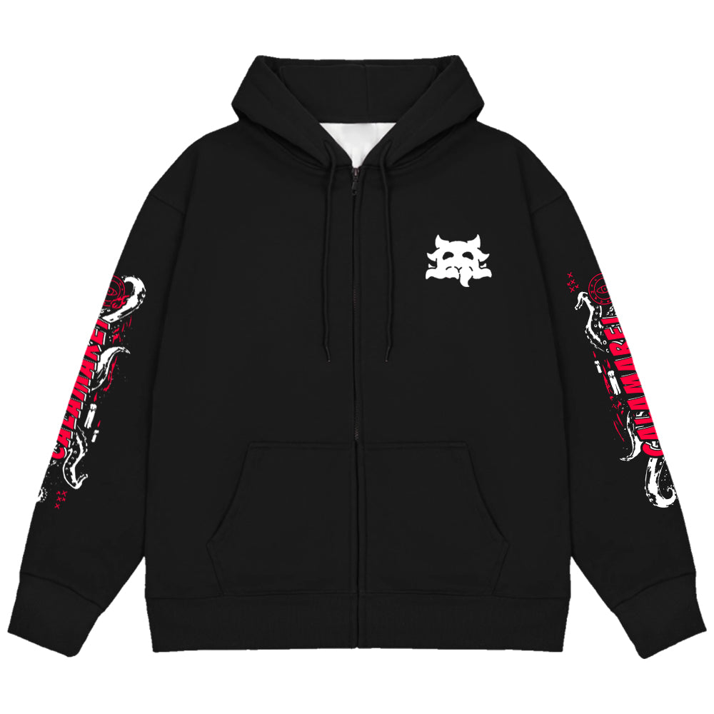 Calamarei "Kraken Cult" Zip Up Hoodie
